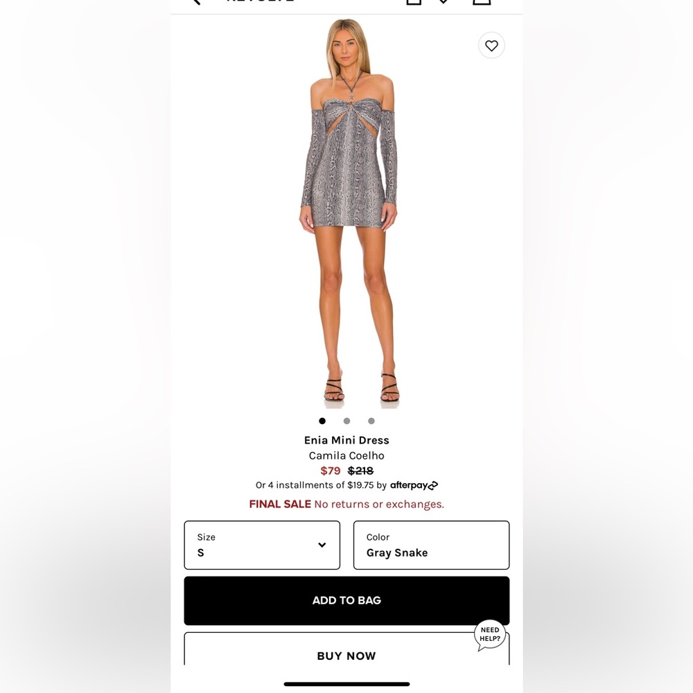 Enia Mini Dress by Camila Coelho